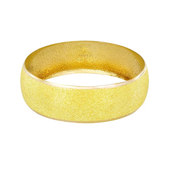 21 gr(gram) 20 mm 22 Ayar İşçiliksiz Bilezik TCNC021-1 ürün görseli 1