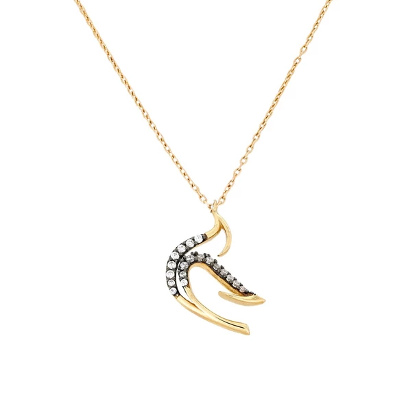 Altın Kuş Kolye T025944 ürün görseli 1