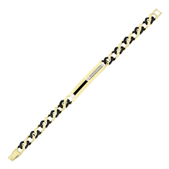 Altın Erkek Bileklik T042667 ürün görseli 1