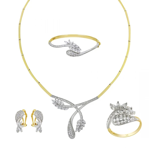 Altın Üçlü Set T007245 ürün görseli 1