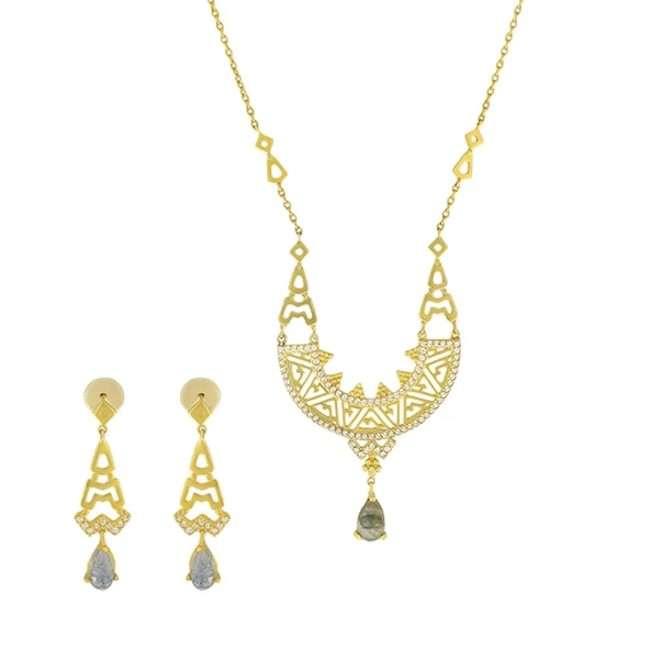 Altın İkili Set T016130 ürün görseli 1
