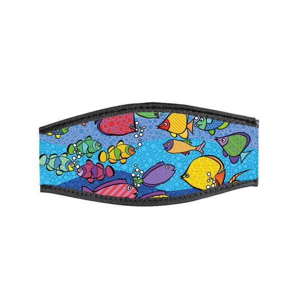 BESTDIVERS Maske Arkalığı AQUARIUM Neopren, Velkrolu ürün görseli 1