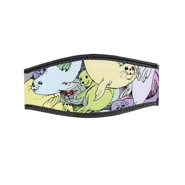 BESTDIVERS Maske Arkalığı SEAL Neopren, Velkrolu ürün görseli 1