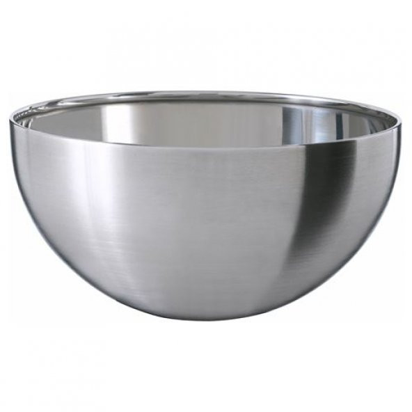 Servis Salata Kasesi IKEA Metal 12 cm MeridyenDukkan Paslanmaz Çelik Kase Sunum ürün görseli 1