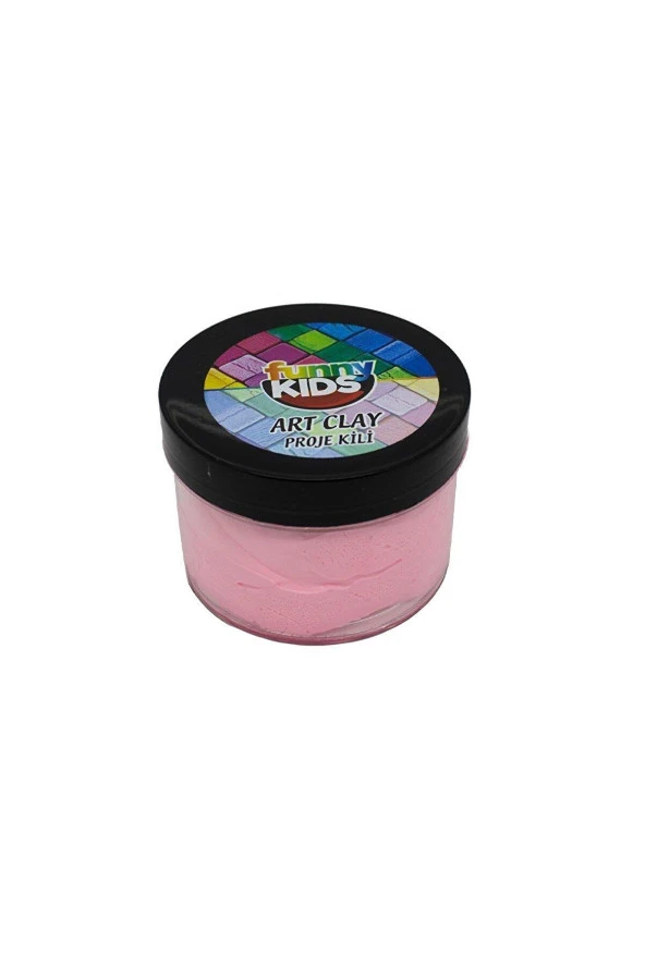 Funny Kids Art Clay Proje Kili 40 cc Pembe ürün görseli 1