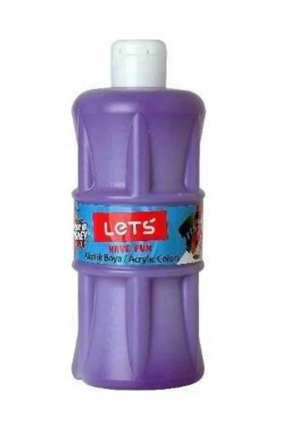 Lets Akrilik Boya 500 ML Mor Akrilik Boya ürün görseli 1