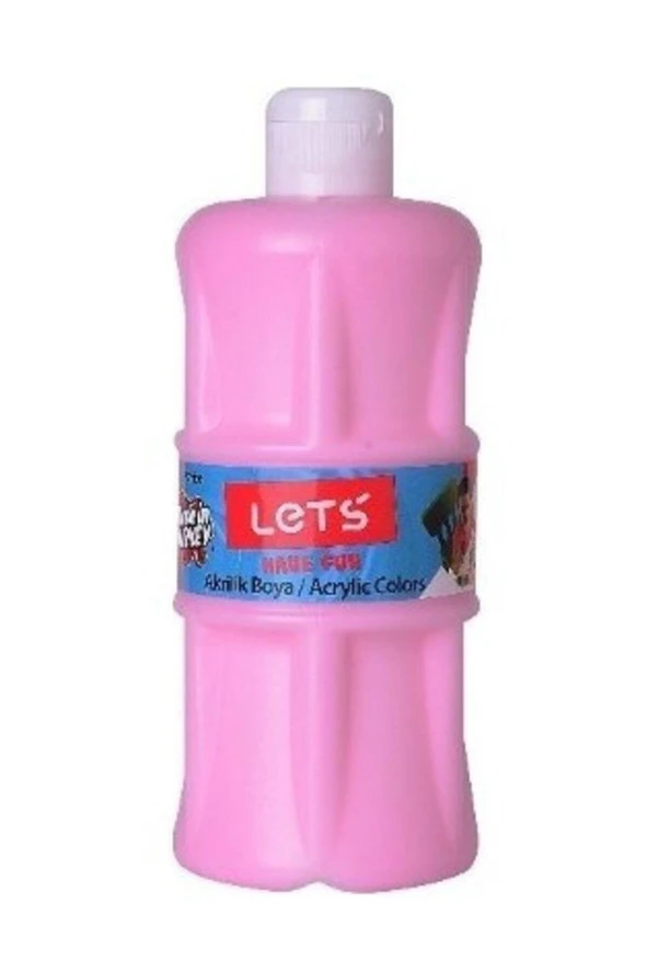 Lets Akrilik Boya 500 ML Pembe Akrilik Boya ürün görseli 1