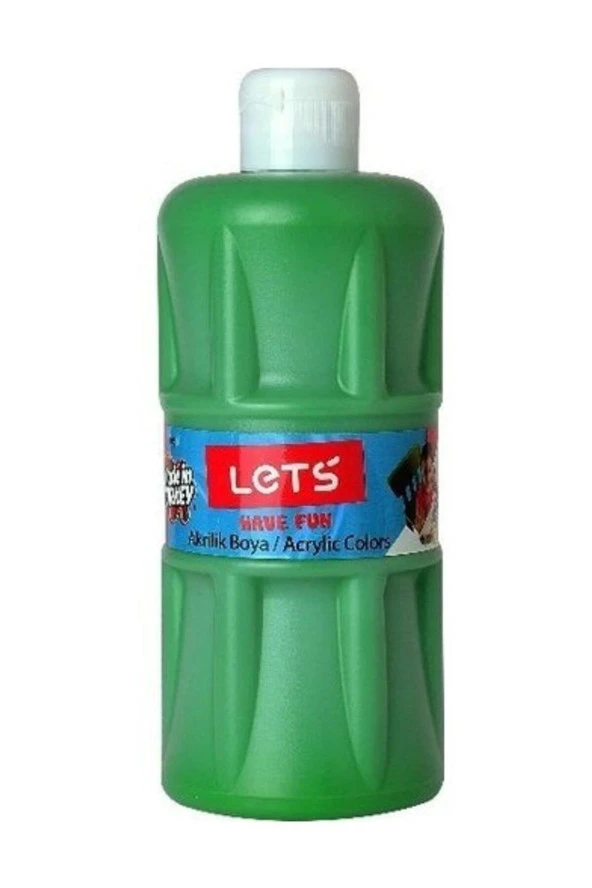 Lets Akrilik Boya 500 ML Yeşil Akrilik Boya ürün görseli 1