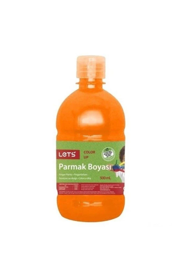 Lets Parmak Boyası 500 ML Turuncu Parmak Boyası ürün görseli 1