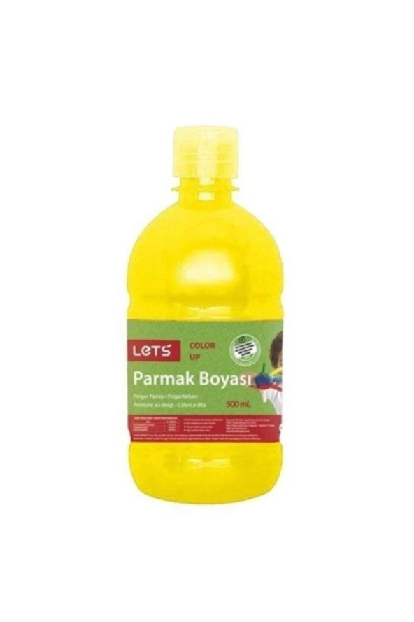 Lets Parmak Boyası 500 ML Sarı Parmak Boyası ürün görseli 1
