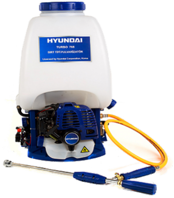 Hyundai Turbo 768 Benzinli İlaçlama Makinesi Sırt Tipi ürün görseli 1
