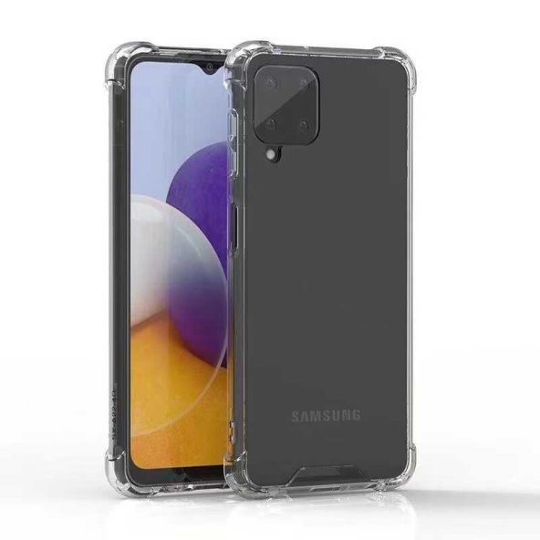Galaxy A22 4G Kılıf Köşeleri Airbagli Kamera Korumalı Silikon ürün görseli 1