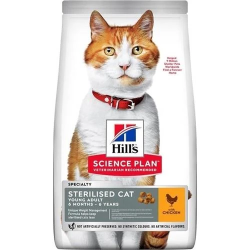 Hill's Tavuklu Kısırlaştırılmış Kedi Maması 10 kg ürün görseli 1