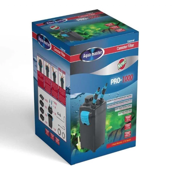 PRO-1000 AQUA MASTER DIŞ FİLİTRE 3 SEPET 1000 LT ürün görseli 1