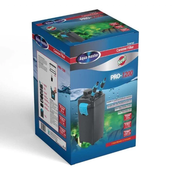 PRO-1200 AQUA MASTER DIŞ FİLİTRE 4 SEPET 1200 LT ürün görseli 1