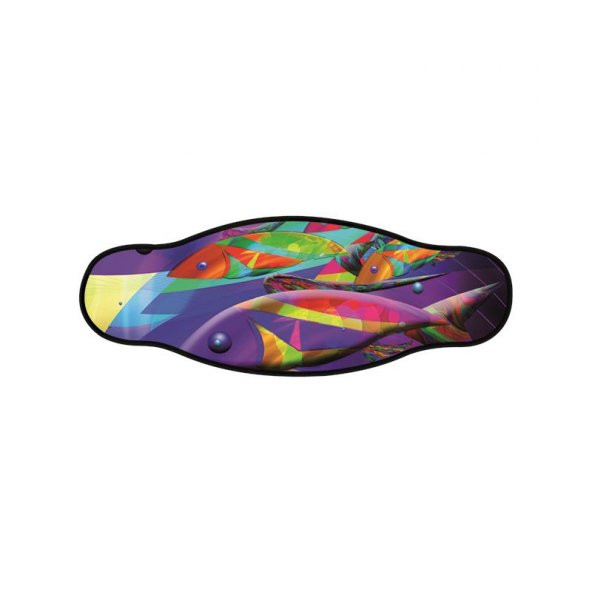 BESTDIVERS Maske Arkalığı PSYCHEDELIC Neopren ürün görseli 1
