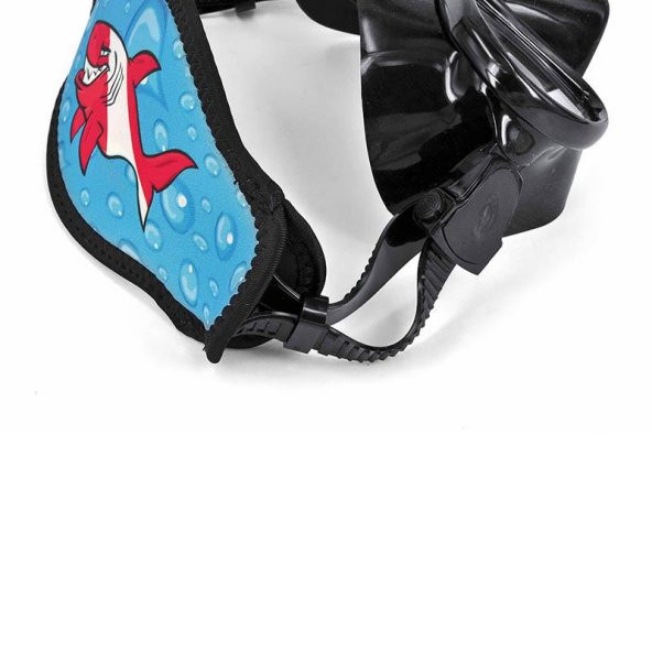 BESTDIVERS Maske Arkalığı PSYCHEDELIC Neopren - Resim 2
