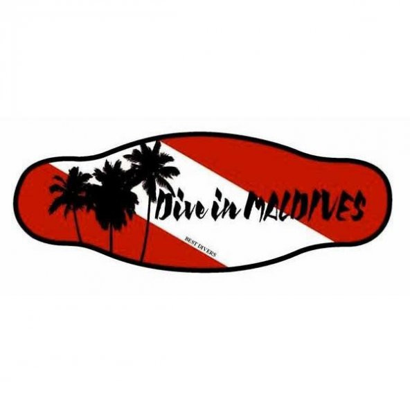 BESTDIVERS Maske Arkalığı MALDIVE Neopren ürün görseli 1