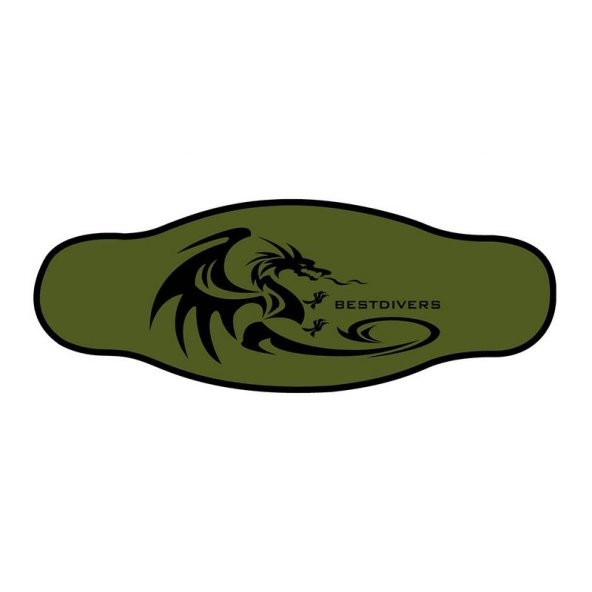 BESTDIVERS Maske Arkalığı DRAGON Neopren ürün görseli 1