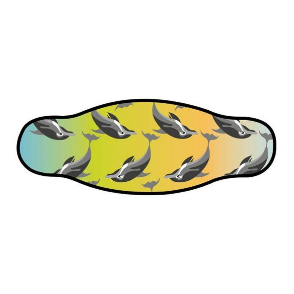 BESTDIVERS Maske Arkalığı 6 DOLPHIN Neopren ürün görseli 1