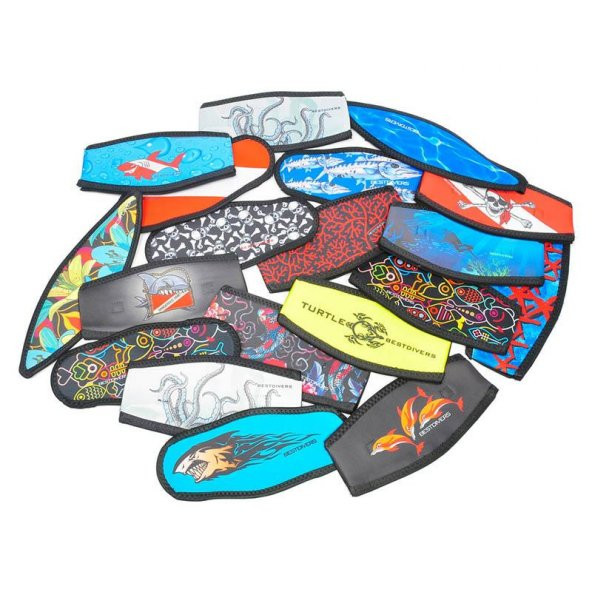BESTDIVERS Maske Arkalığı IMBD, Neopren - Resim 3