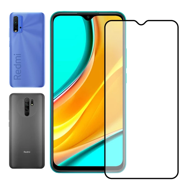 Bufalo Xiaomi Redmi 9 / Redmi 9T Seramik 9D Tam Kaplama Ekran Koruyucu ürün görseli 1