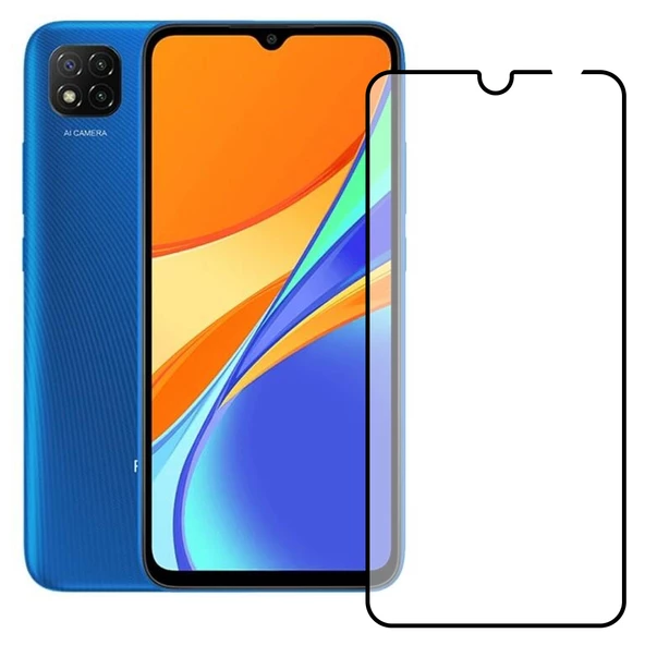 Bufalo Xiaomi Redmi 9C Seramik 9D Tam Kaplama Ekran Koruyucu ürün görseli 1