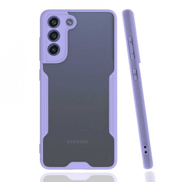 Galaxy S21 FE Kılıf Kamera Korumalı Arkası Şeffaf Silikon ürün görseli 1