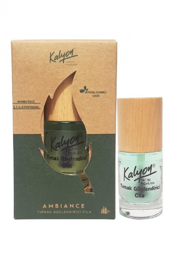Kalyon Bitkisel Tırnak Güçlendirici Cila 11 Ml ürün görseli 1