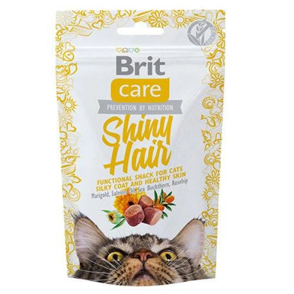 Brit Care Shiny Hair Kedi Ödülü 50g ürün görseli 1