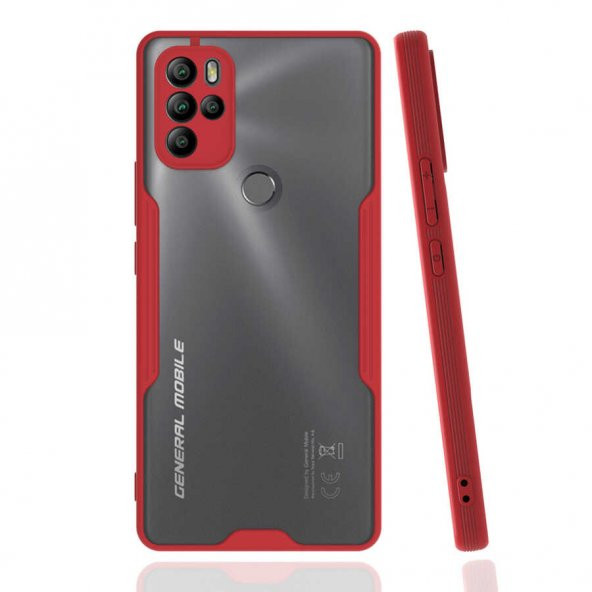 General Mobile 21 Pro Kılıf Kamera Korumalı Arkası Şeffaf Silikon ürün görseli 1