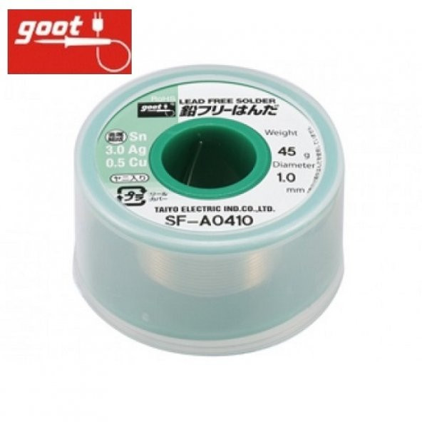 GOOT 1.0 mm Kurşunsuz Lehim Teli ürün görseli 1