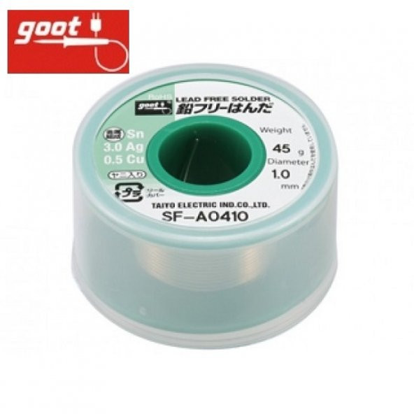 GOOT 0.6 mm Kurşunsuz Lehim Teli ürün görseli 1
