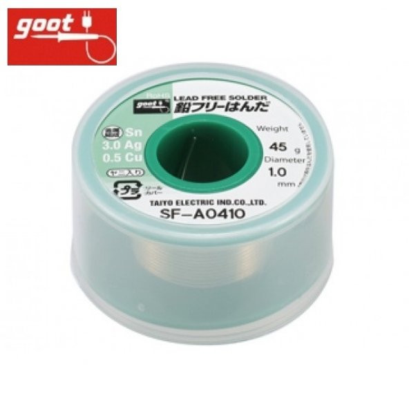 GOOT 0.4 mm Kurşunsuz Lehim Teli ürün görseli 1