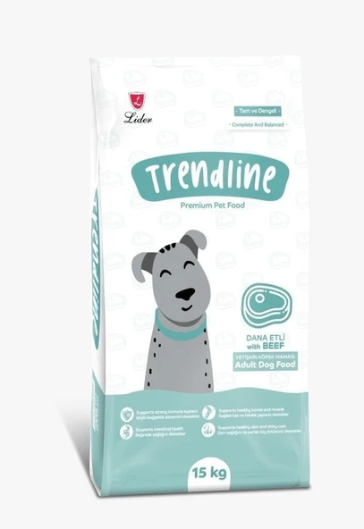 Trendline Beef Biftekli Yetişkin Köpek Maması 15 Kg ürün görseli 1