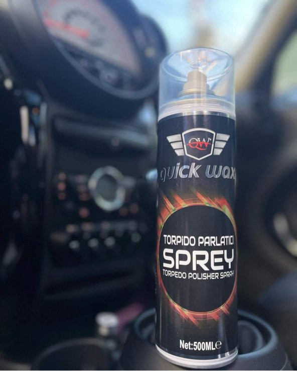 Quickwax Torpido Parlatıcı Sprey Torpido Koruyucu Köpük 500 ml ürün görseli 1