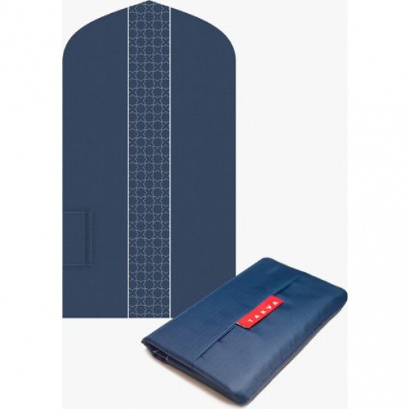 TAKVA THE POCKET SEJADAH PORTABLE PRAYER MAT BLUE ürün görseli 1