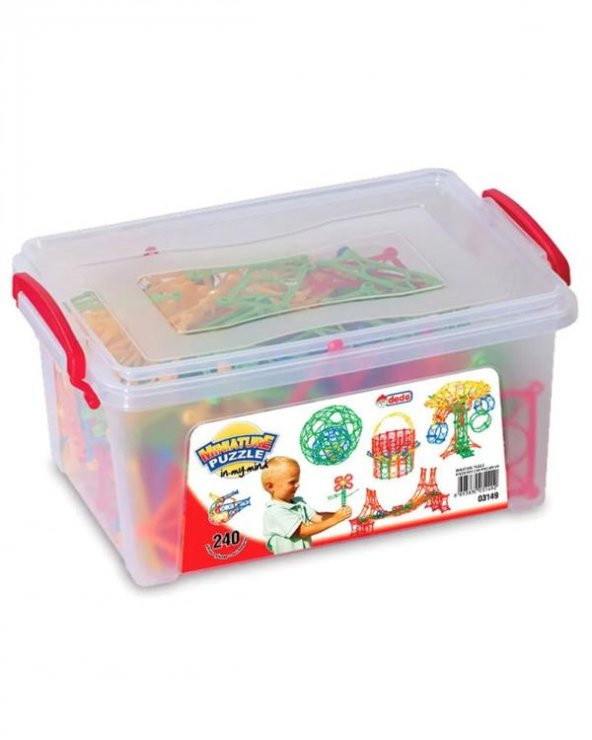 Dede Minyatür Puzzle Küçük Box 240 Parça 03149 ürün görseli 1