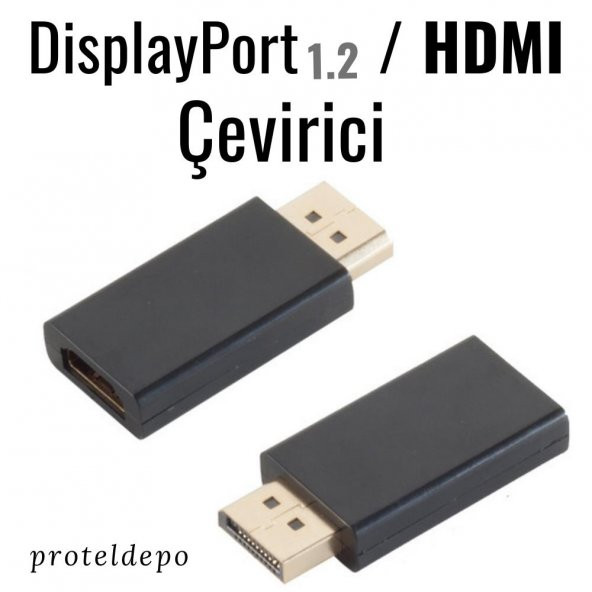 IRENIS DisplayPort / HDMI Çevirici, Dönüştürücü Kablo - 10 Gbit ürün görseli 1