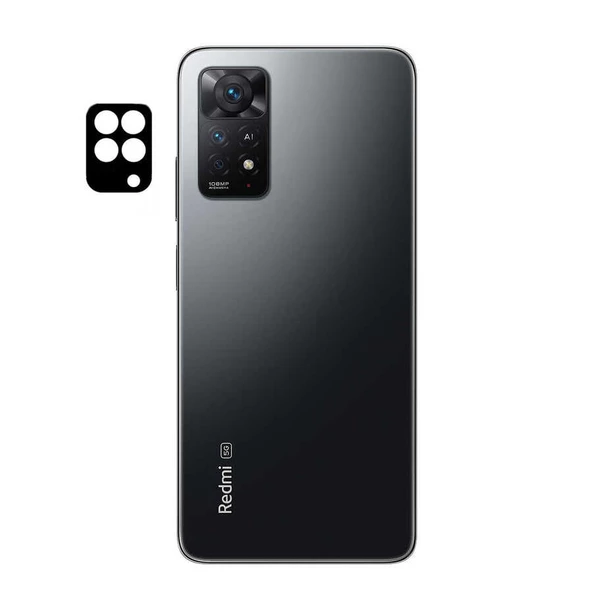 Xiaomi Redmi Note 11 Pro 5G Zore 3D Kamera Camı Koruyucu ürün görseli 1