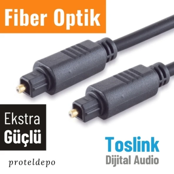 IRENIS Fiber Optik Kablo Toslink Optik Ses Kablosu, Ekstra Kalın ürün görseli 1