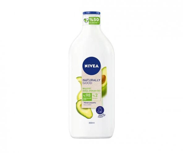 Nivea Naturally Good Avokado Özlü Vücut Bakım Losyonu 35O ml ürün görseli 1