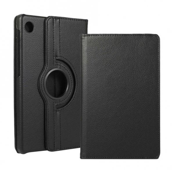 Samsung Galaxy Tab A8 2021 SM-X200 10.5" 360 Dönebilen Standlı Kapaklı Kılıf ürün görseli 1