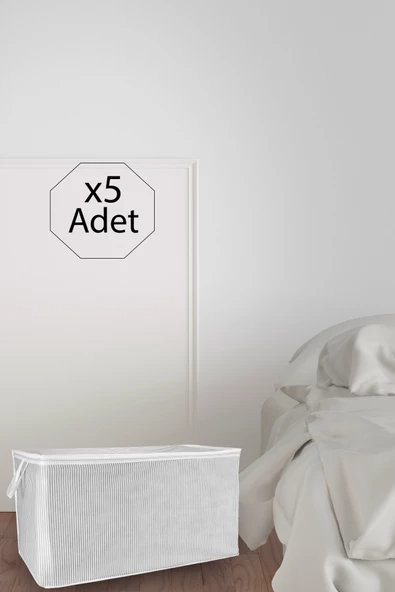 5 Adet Maxi Boy Tela Kumaş Yastık Kıyafet Hurcu 75x40x40 Cm ürün görseli 1