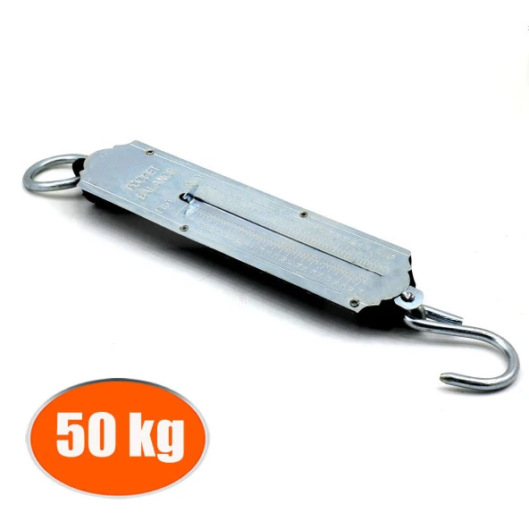 Pocket Balance 50 Kg El Kantarı Tartısı Mekanik Metal Terazi ürün görseli 1