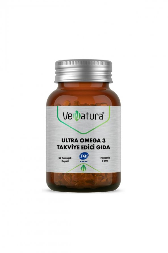 Ultra Omega 3 Takviye Edici Gıda 60 Kapsül ürün görseli 1