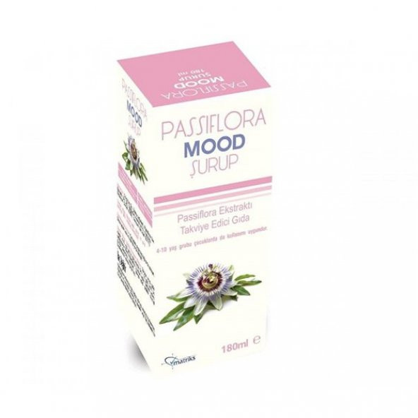 Passif Mood Şurup Passiflora Ekstraktı Takviye Edici Gıda 180ml ürün görseli 1