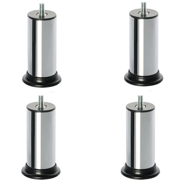Yatak Baza Karyola Ayağı Metal Civatalı Metrik Diş 8mm (4 Adet) ürün görseli 1