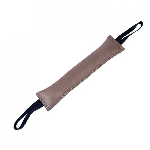 Doggie Eğitim Serisi Gerçek Süet Deriden El Yapımı Köpek Isırma Yastığı 2x10-45cm Bej/ ürün görseli 1
