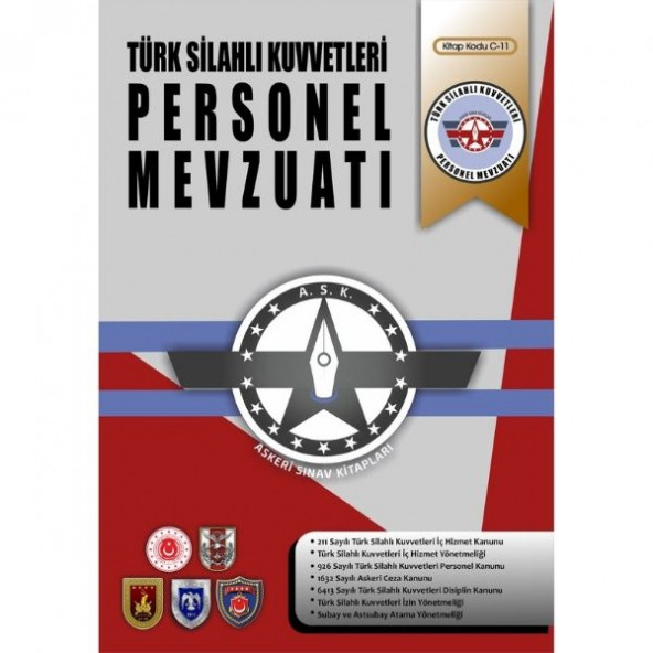 Türk Silahlı Kuvvetleri Personel Mevzuatı (Cep Kitabı) ürün görseli 1